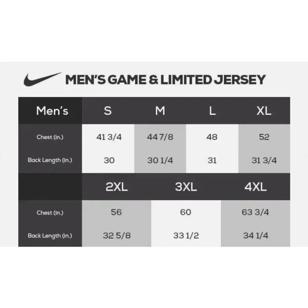 Nike NFL Los Angeles Rams On Field Blank Player Limited Jersey Size 44‎ / M NEW